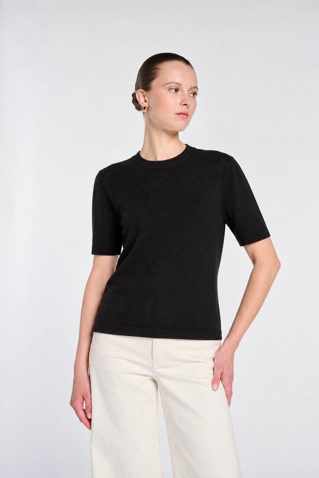 Pull à manches courtes