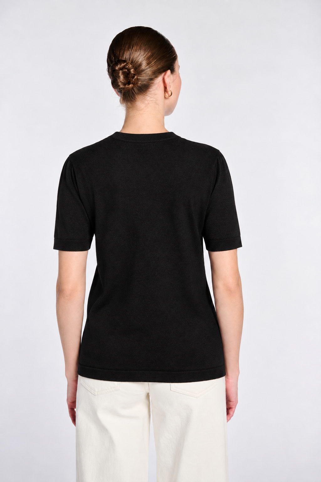 Pull à manches courtes