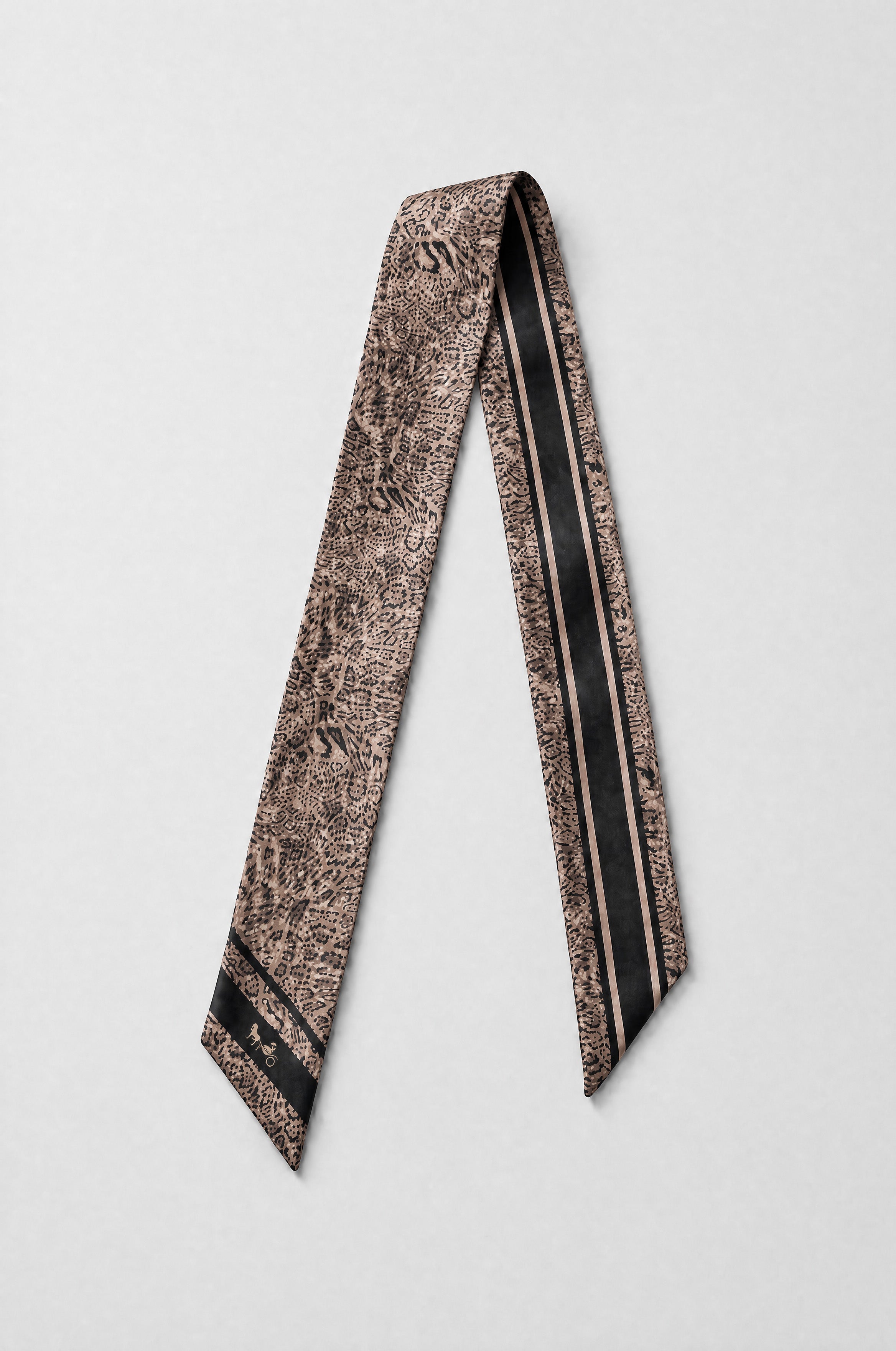 Silk ribbon scarf