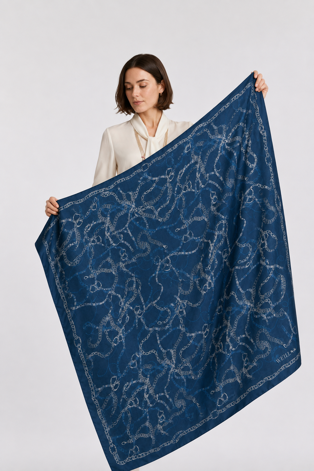 Silk scarf