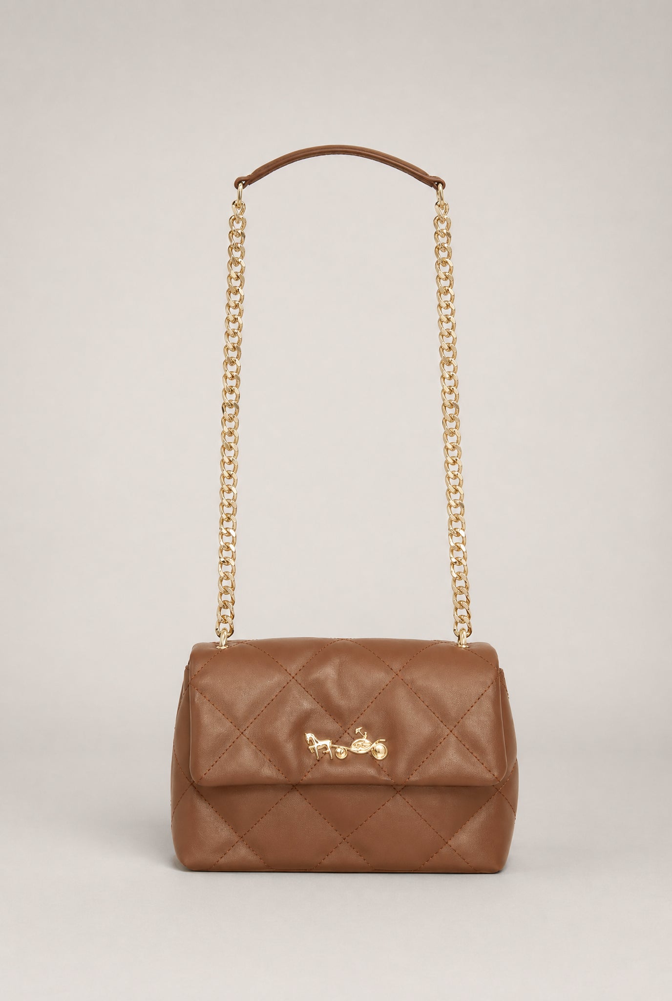 Sac Romy en cuir matelassé