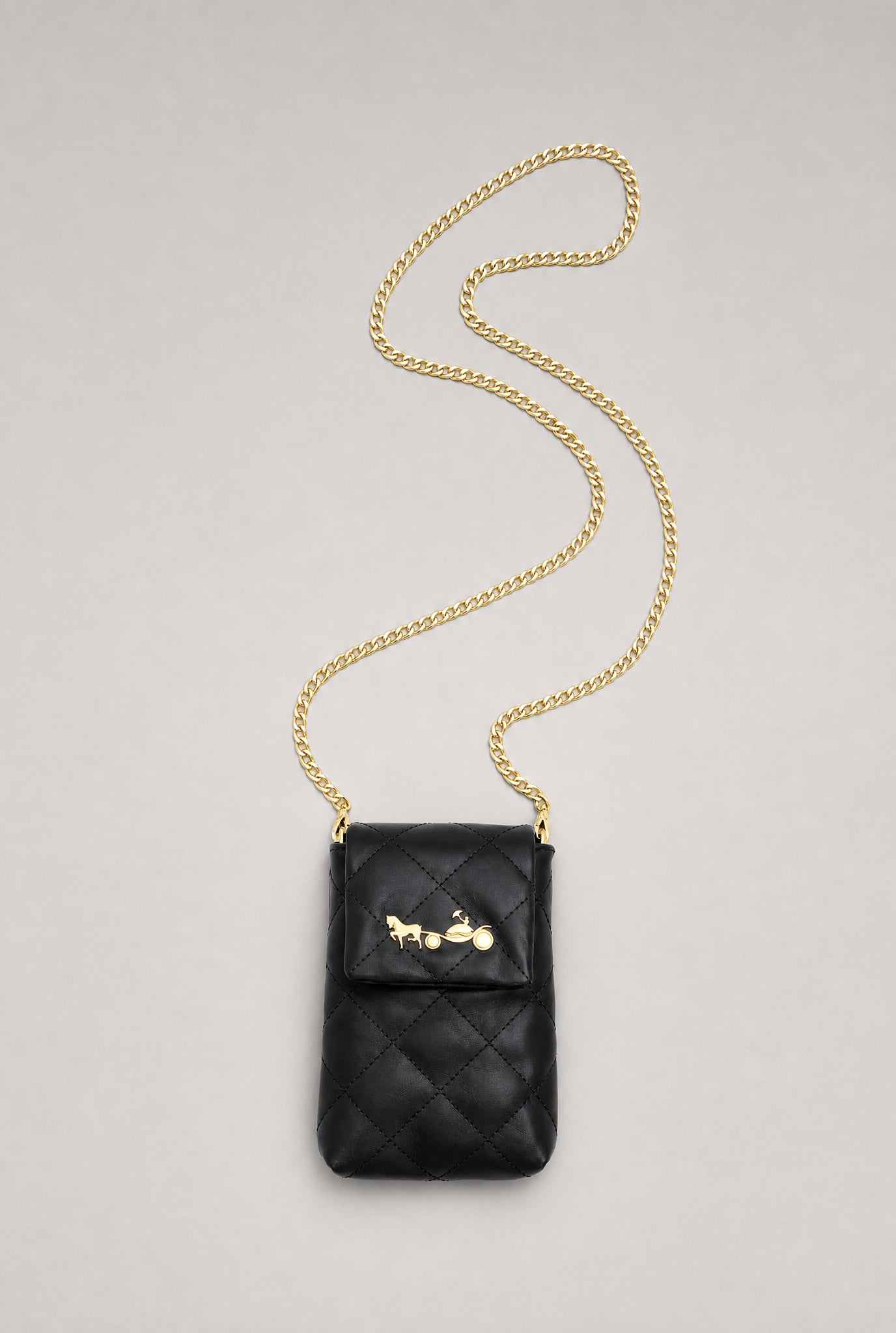 Pochette en cuir Romy
