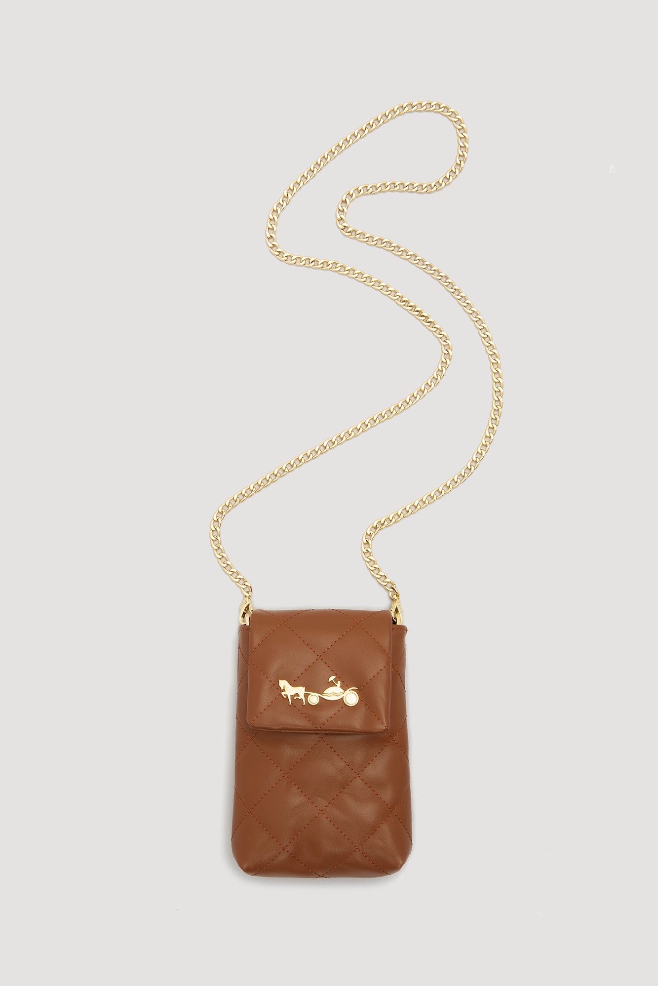 Pochette en cuir Romy