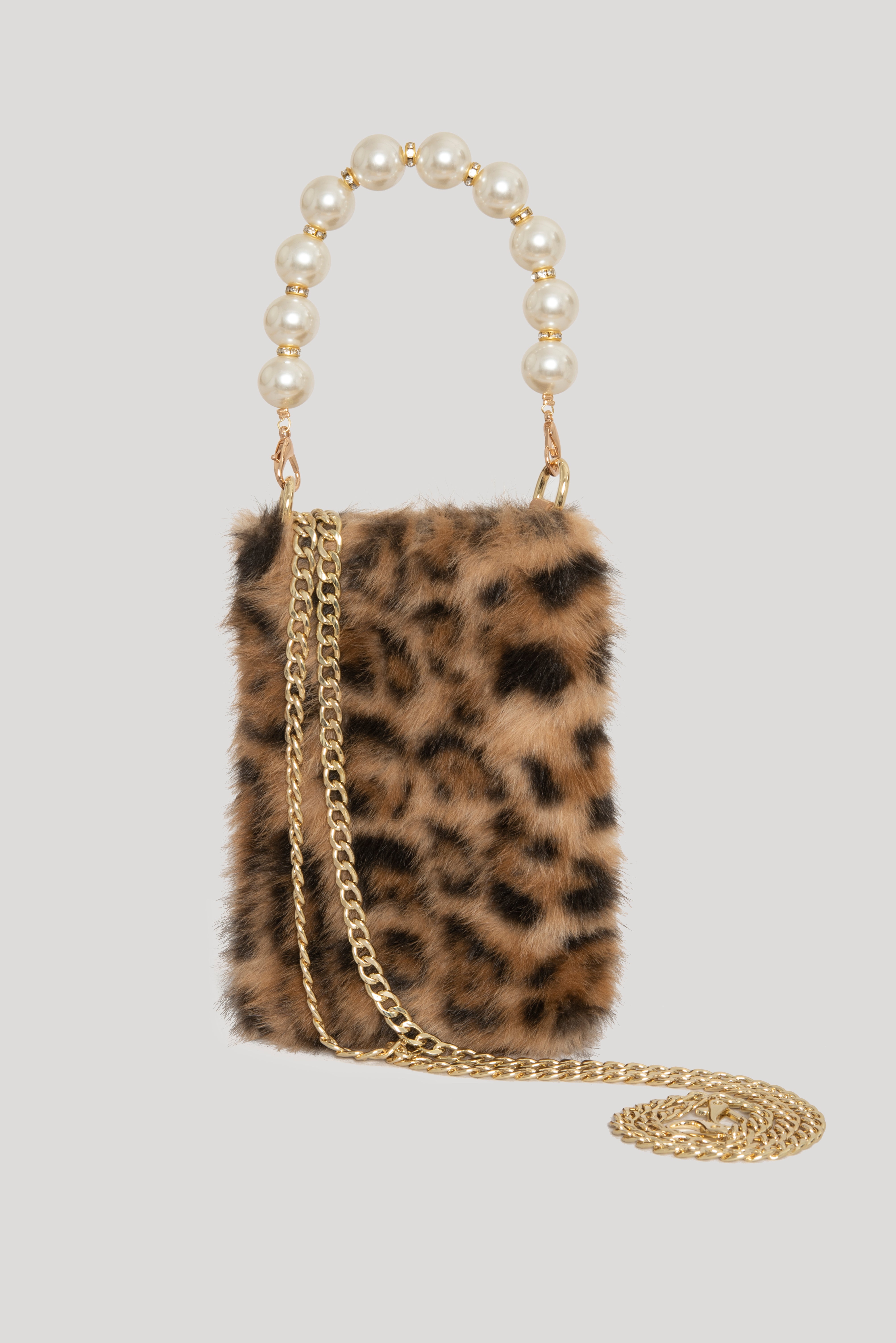 Pochette Aurore en eco-fourrure
