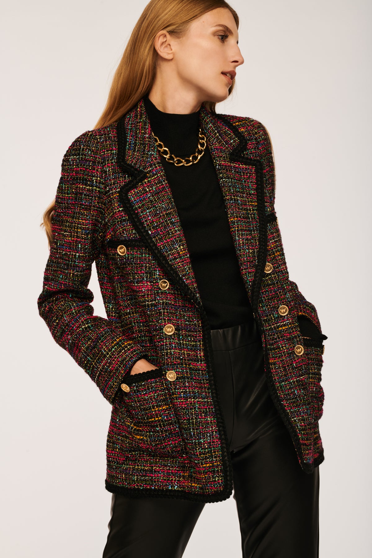 Blazer en tweed