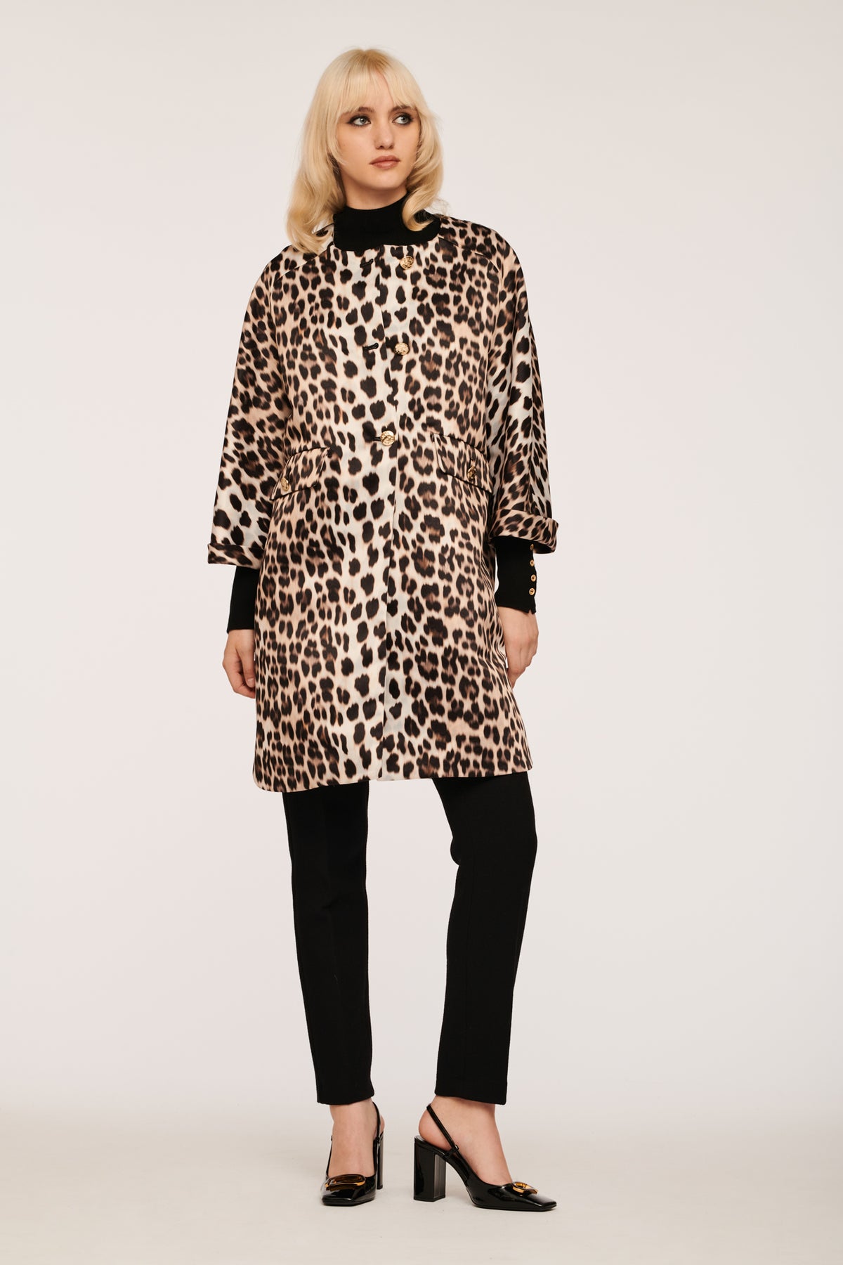 Manteau imprimé animal