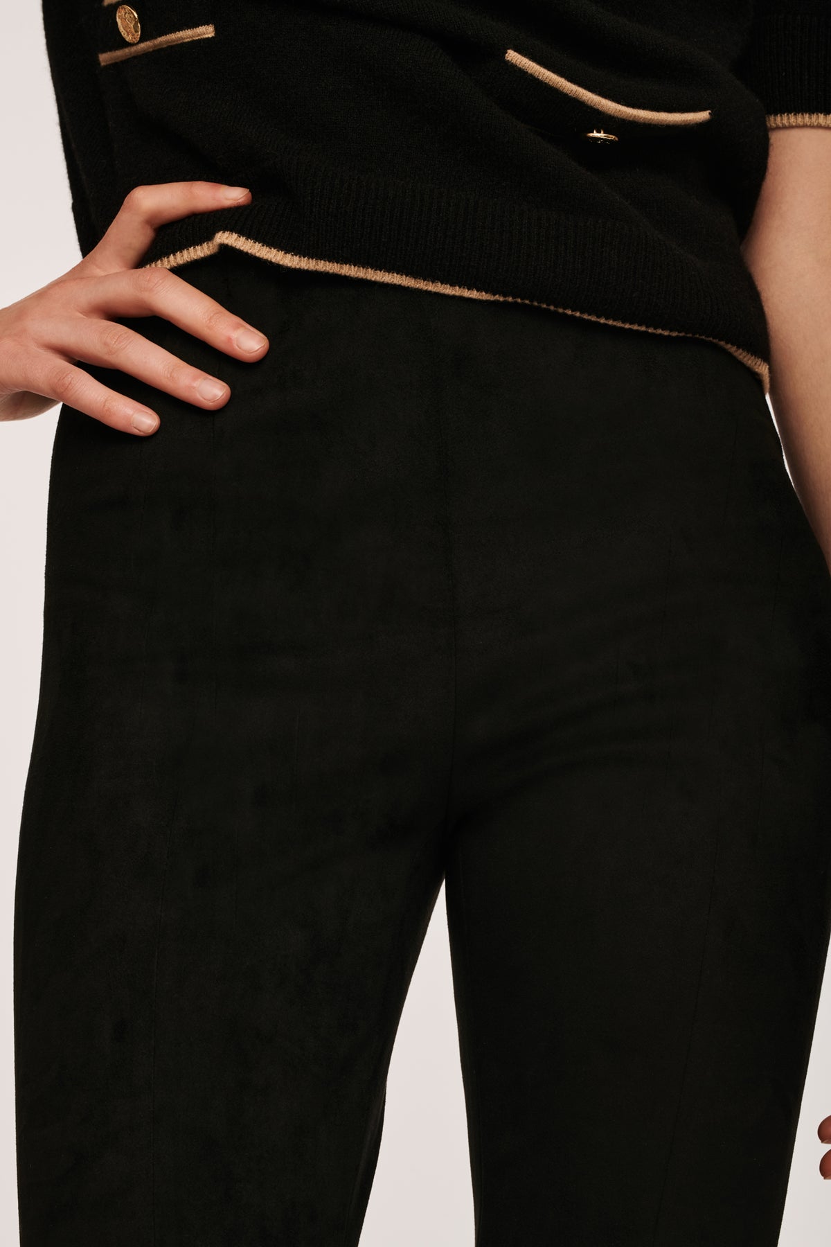 Legging daim vegan