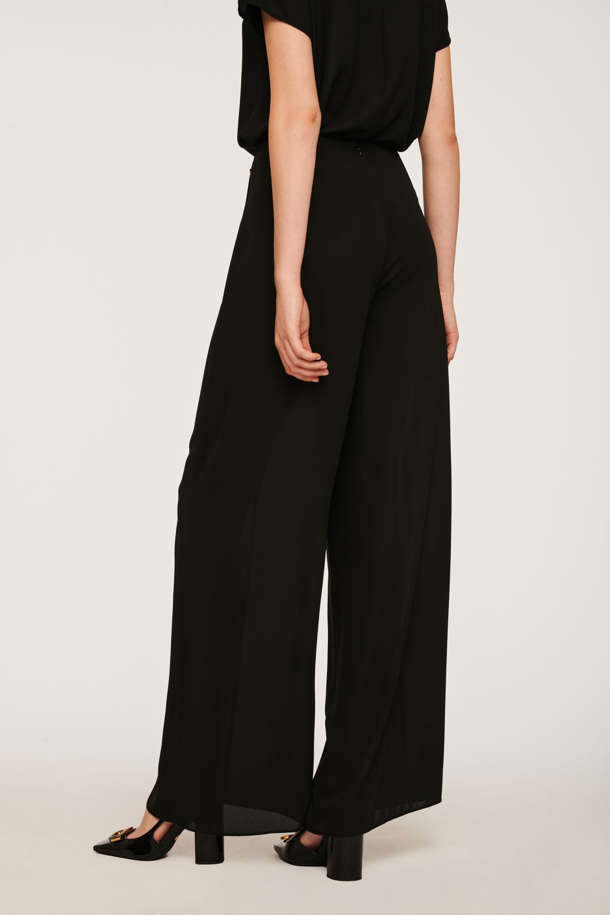 Pantalon fluide à pont
