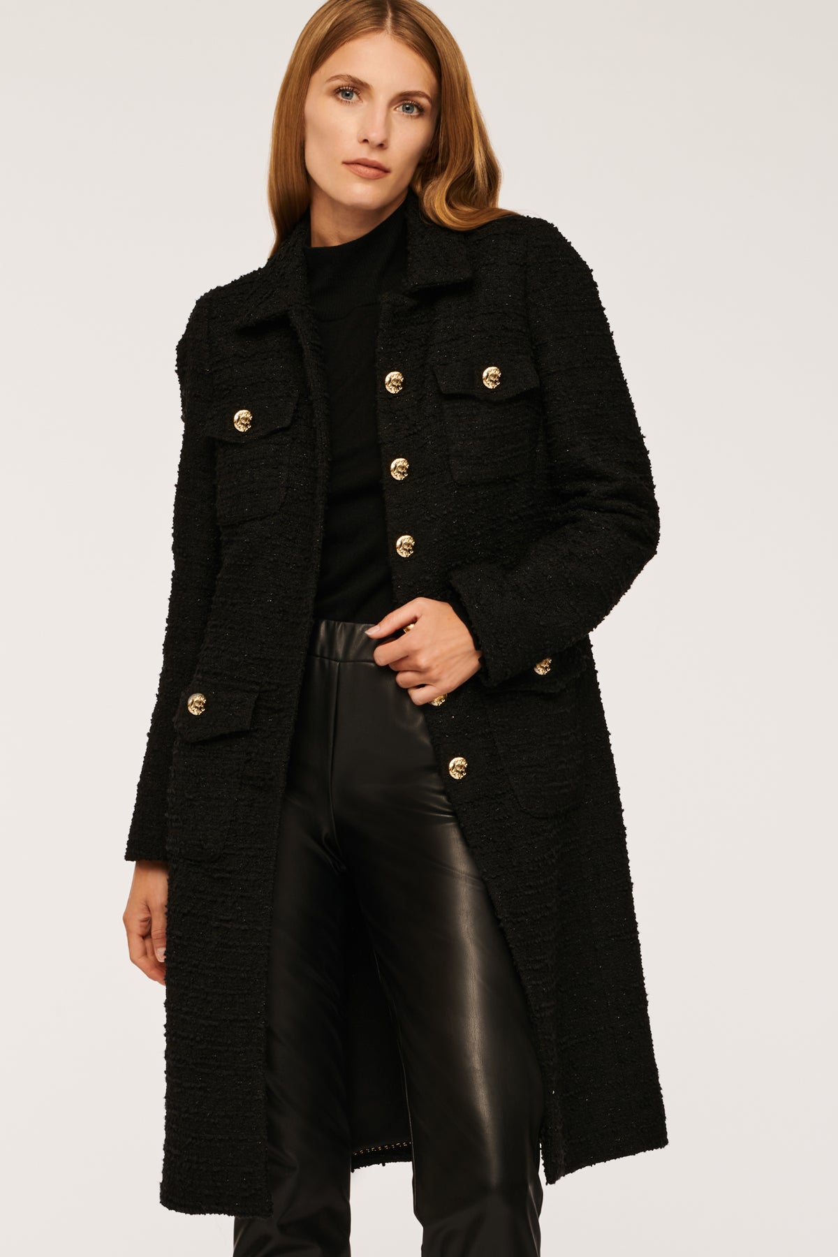 Manteau en tweed