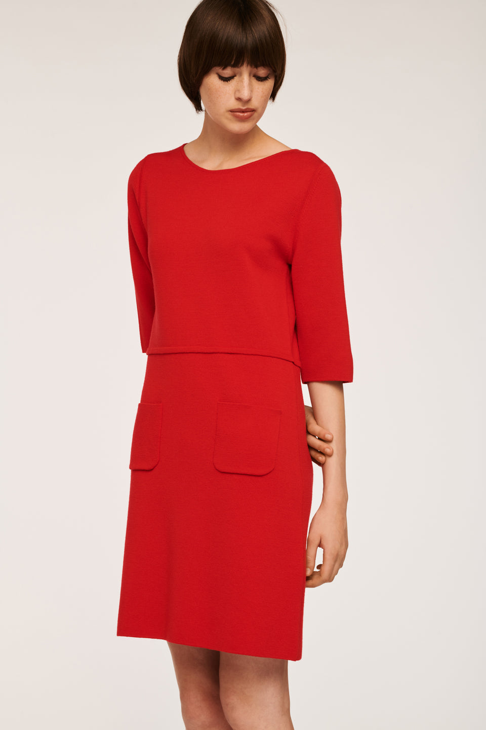 Robe en maille