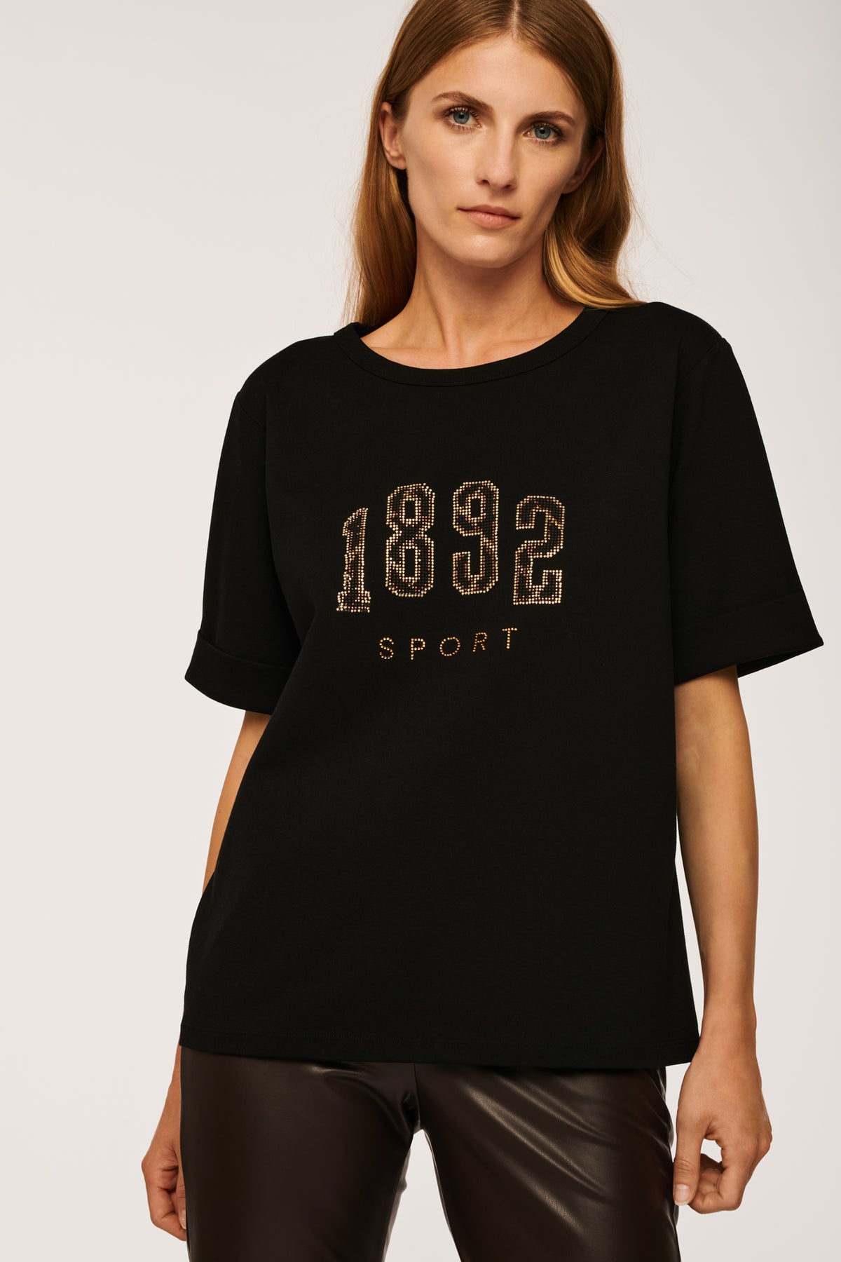 T-shirt 1892 strass et studs