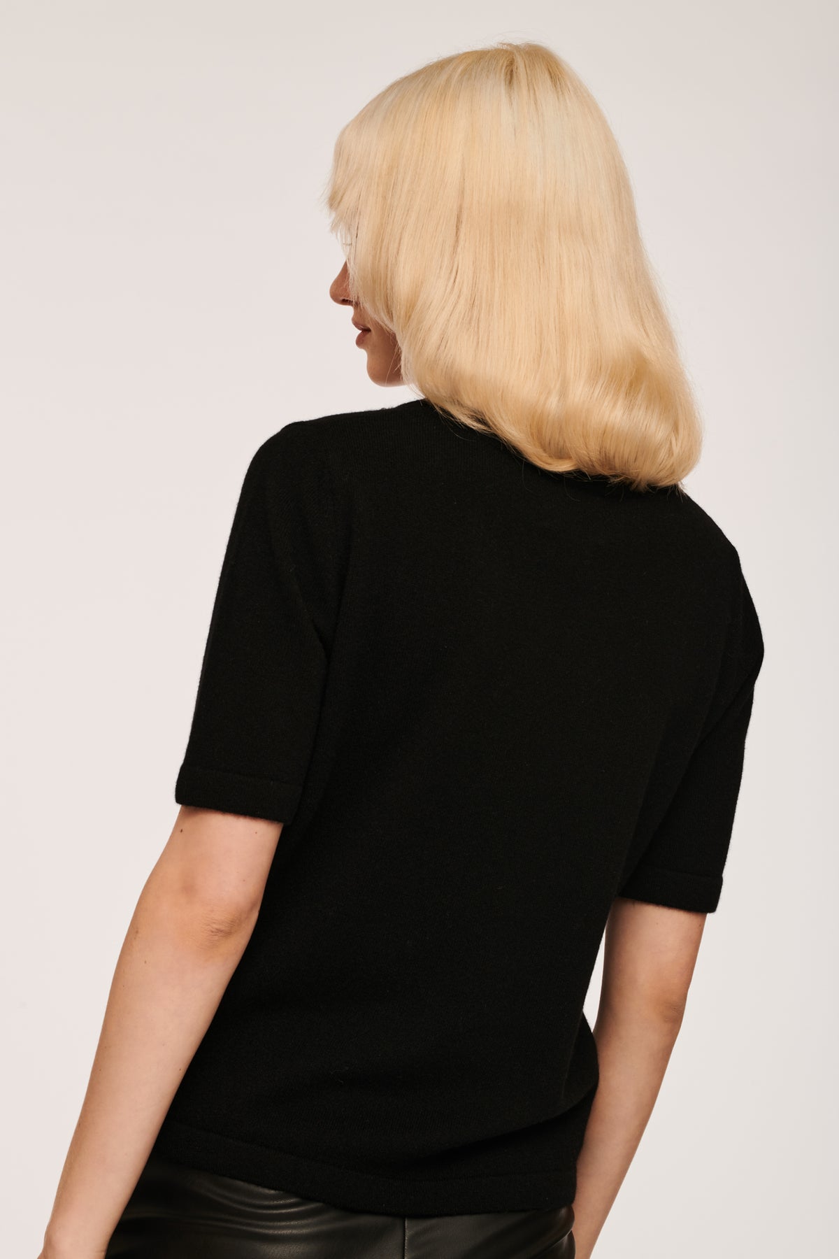 Pull à strass en cachemire