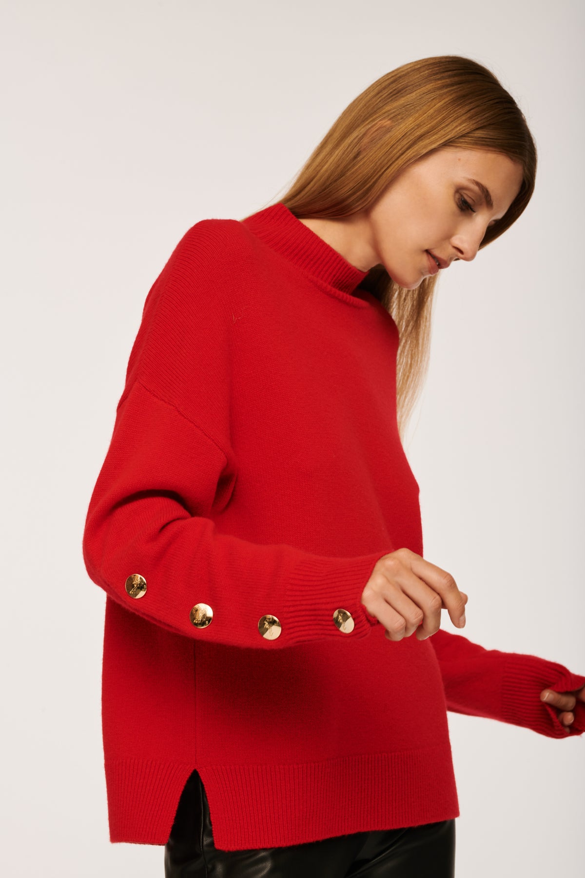 Pull col cheminée