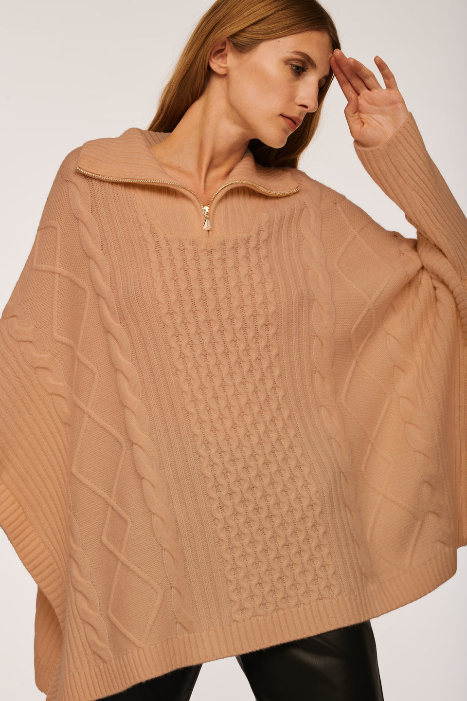 Pull poncho col camionneur