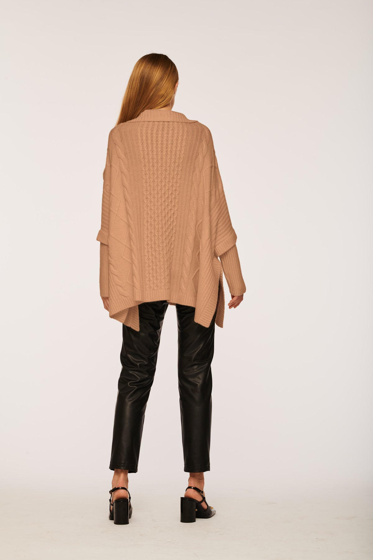 Pull poncho col camionneur