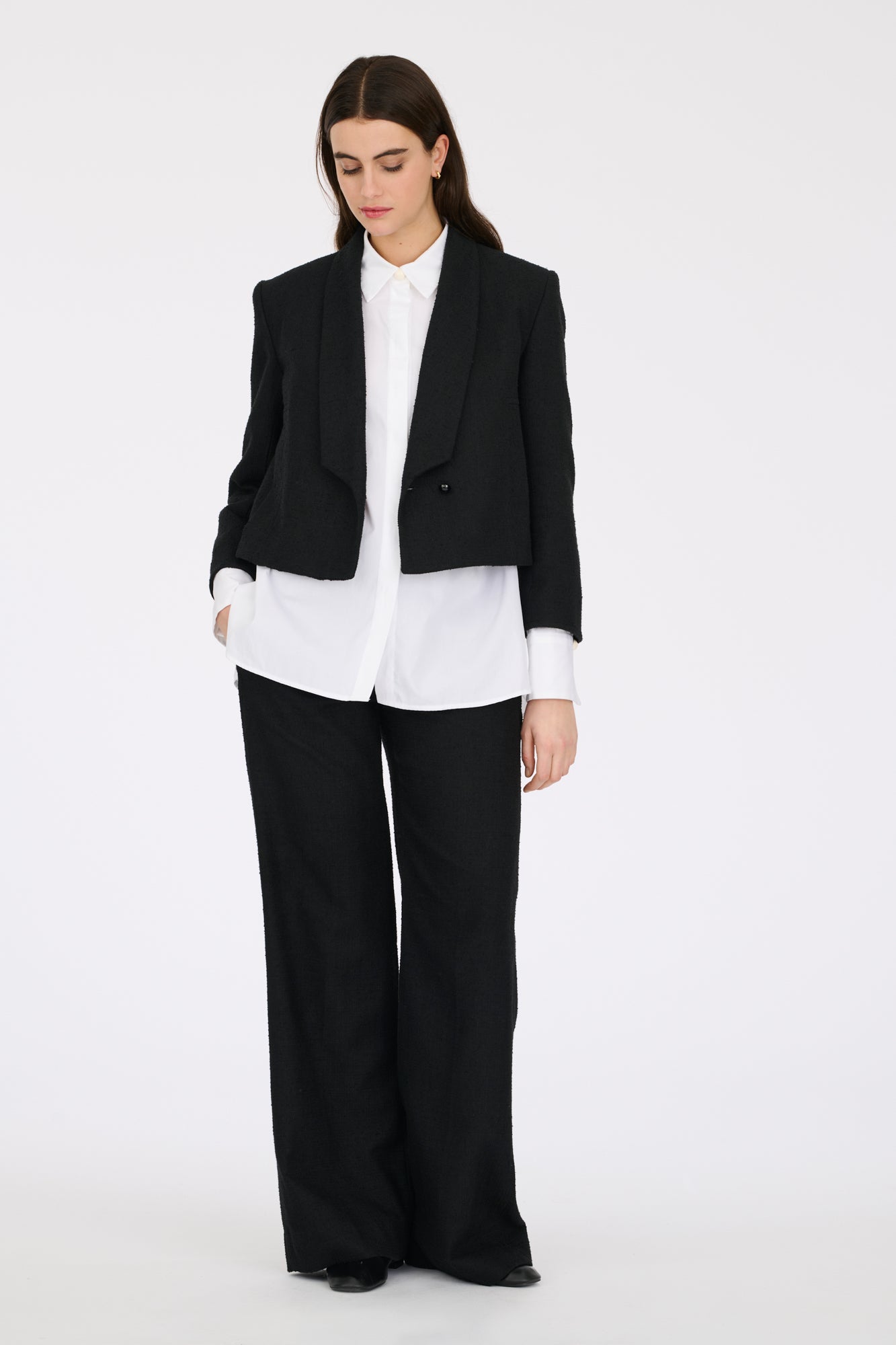 Kimono smoking jacket