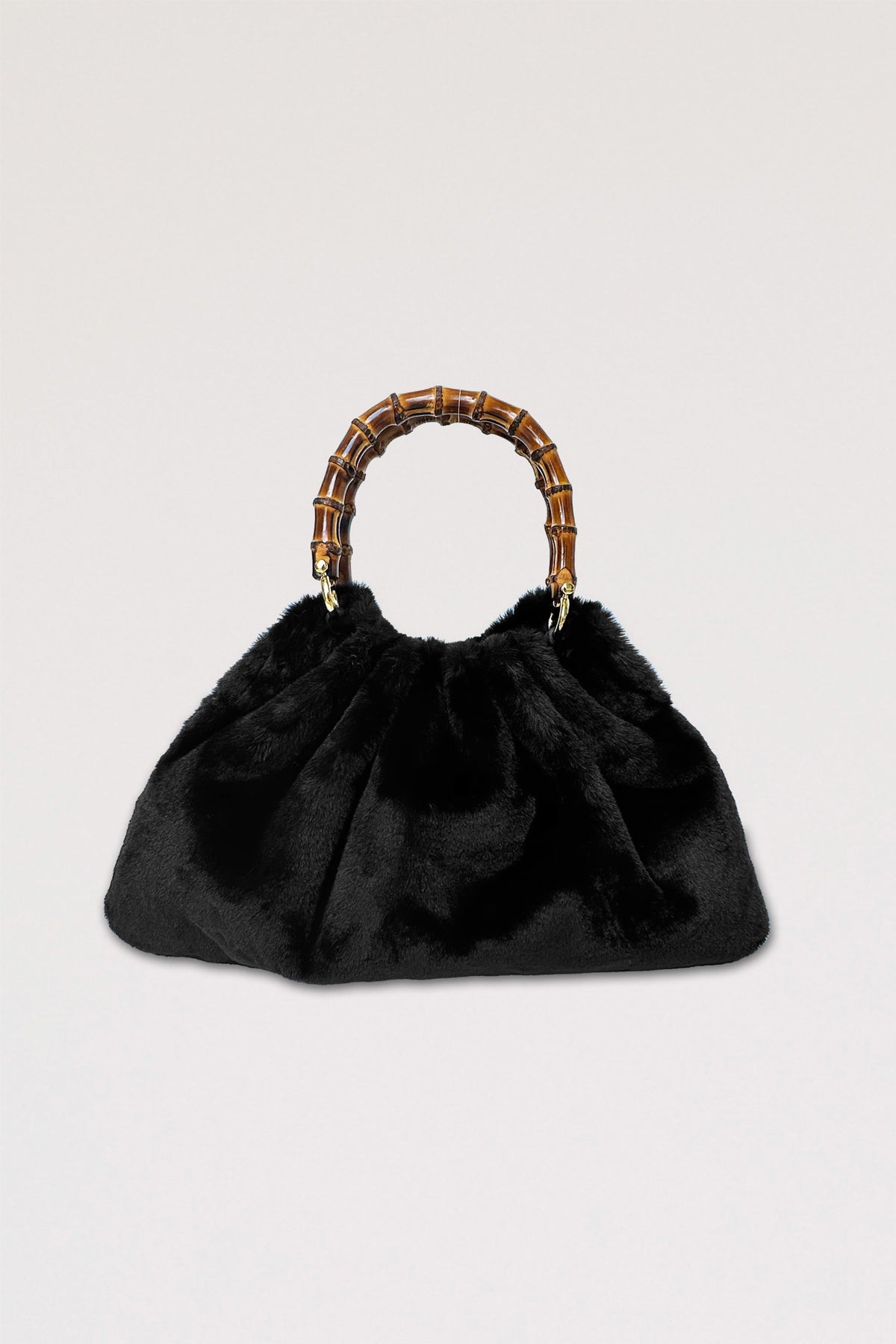 Sac bambou en fourrure vegan