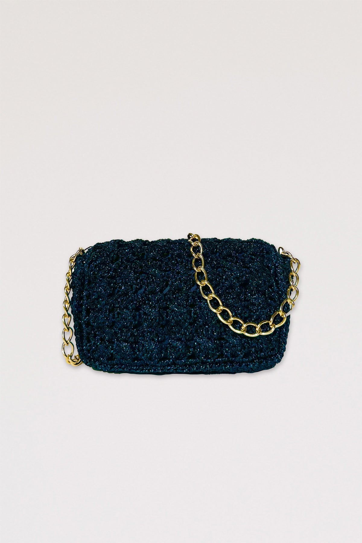 Sac matelassé en lurex