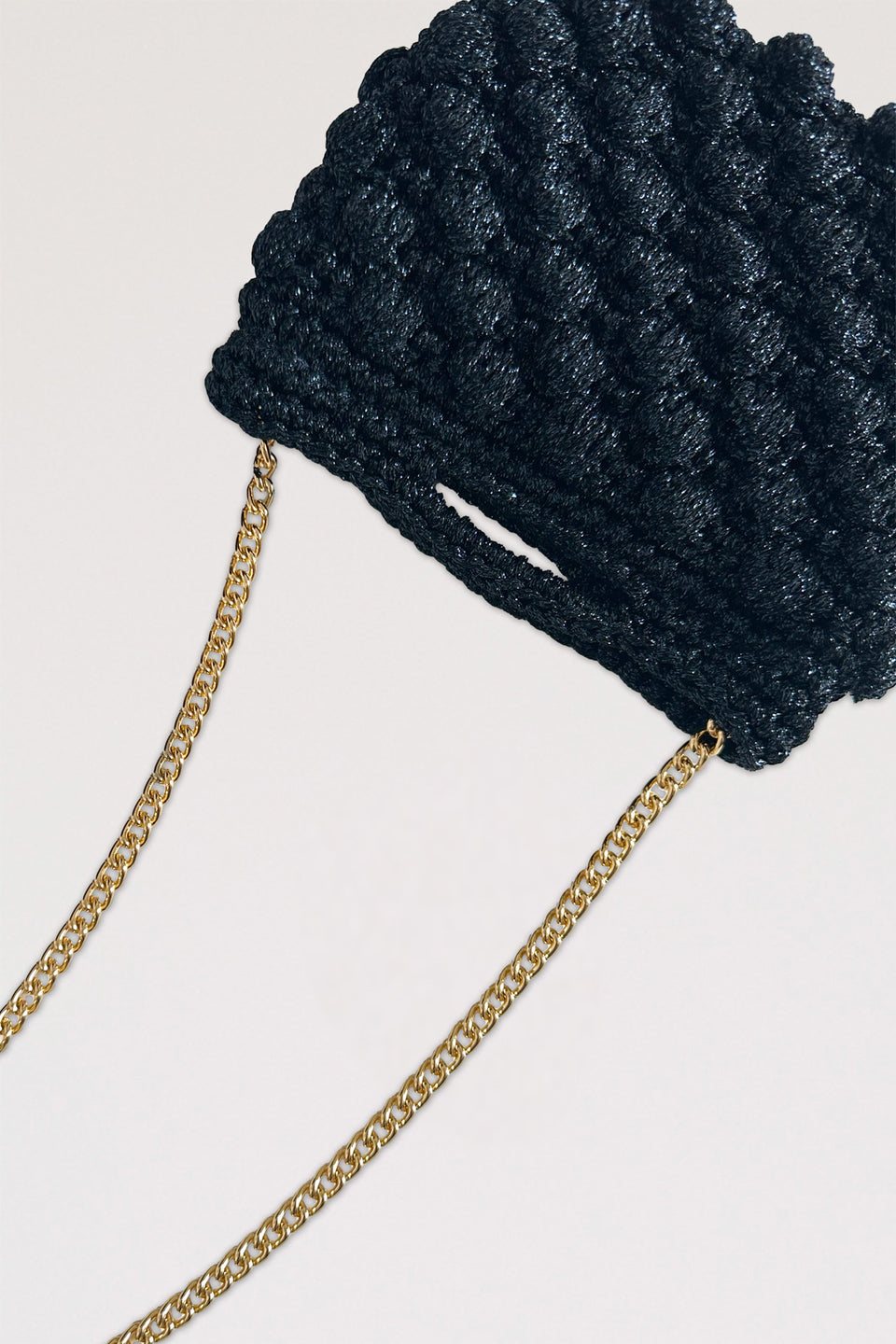 Sac en maille lurex