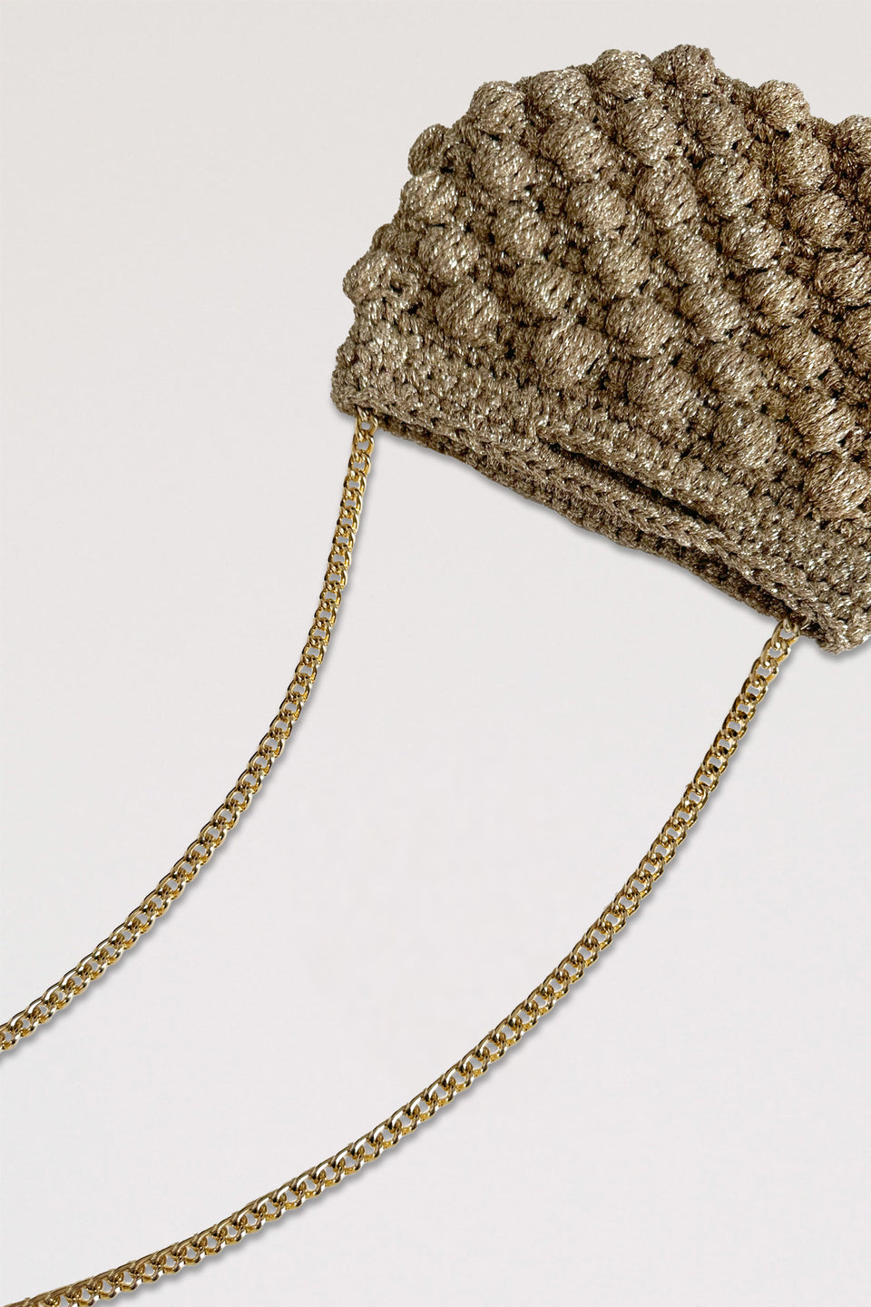 Sac en maille lurex
