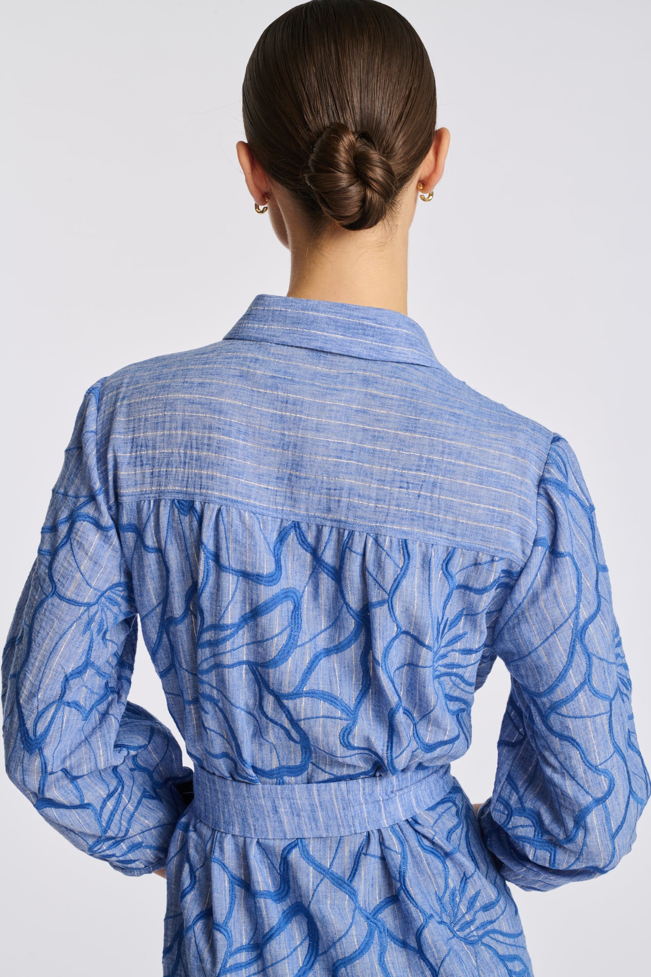 Embroidered maxi dress