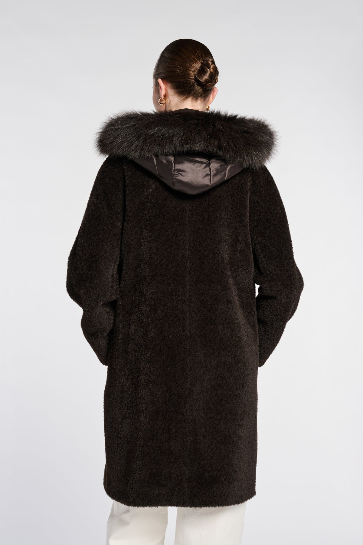 Manteau en laine et doudoune ultra light