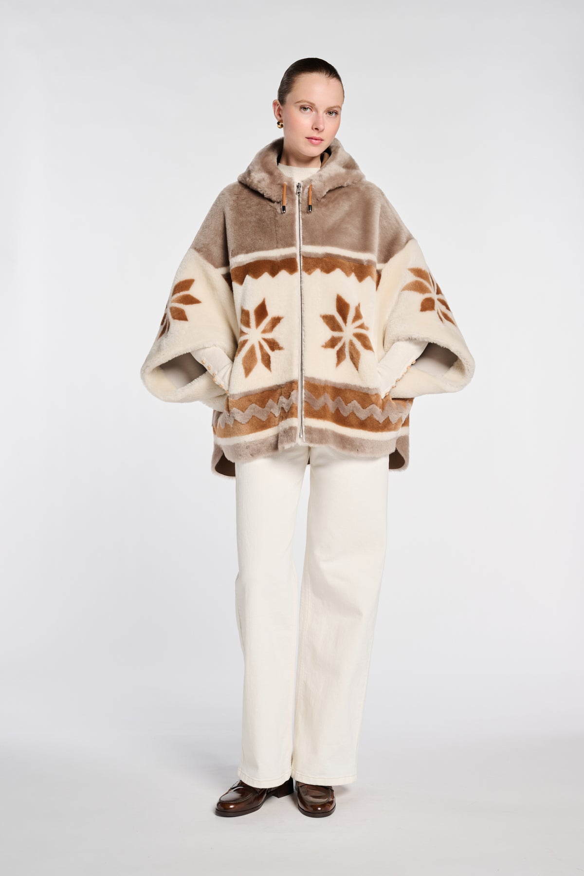 Fur cape
