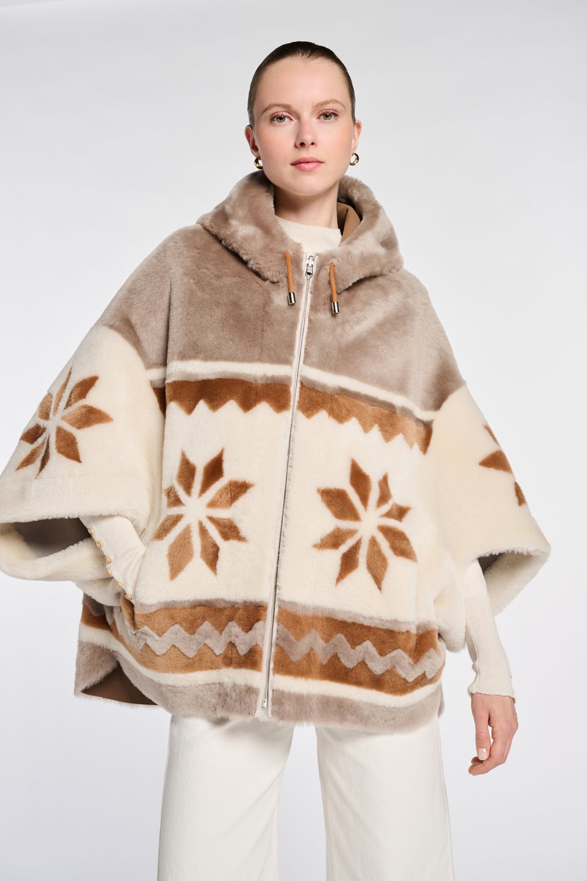 Fur cape