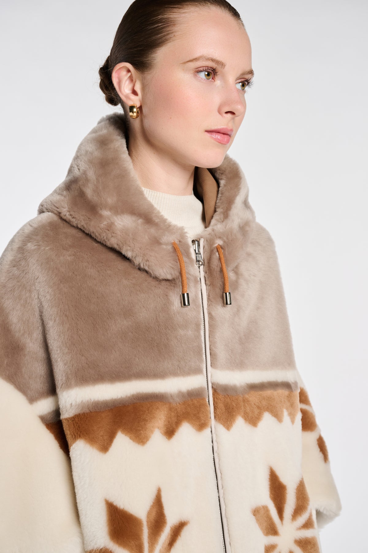 Fur cape