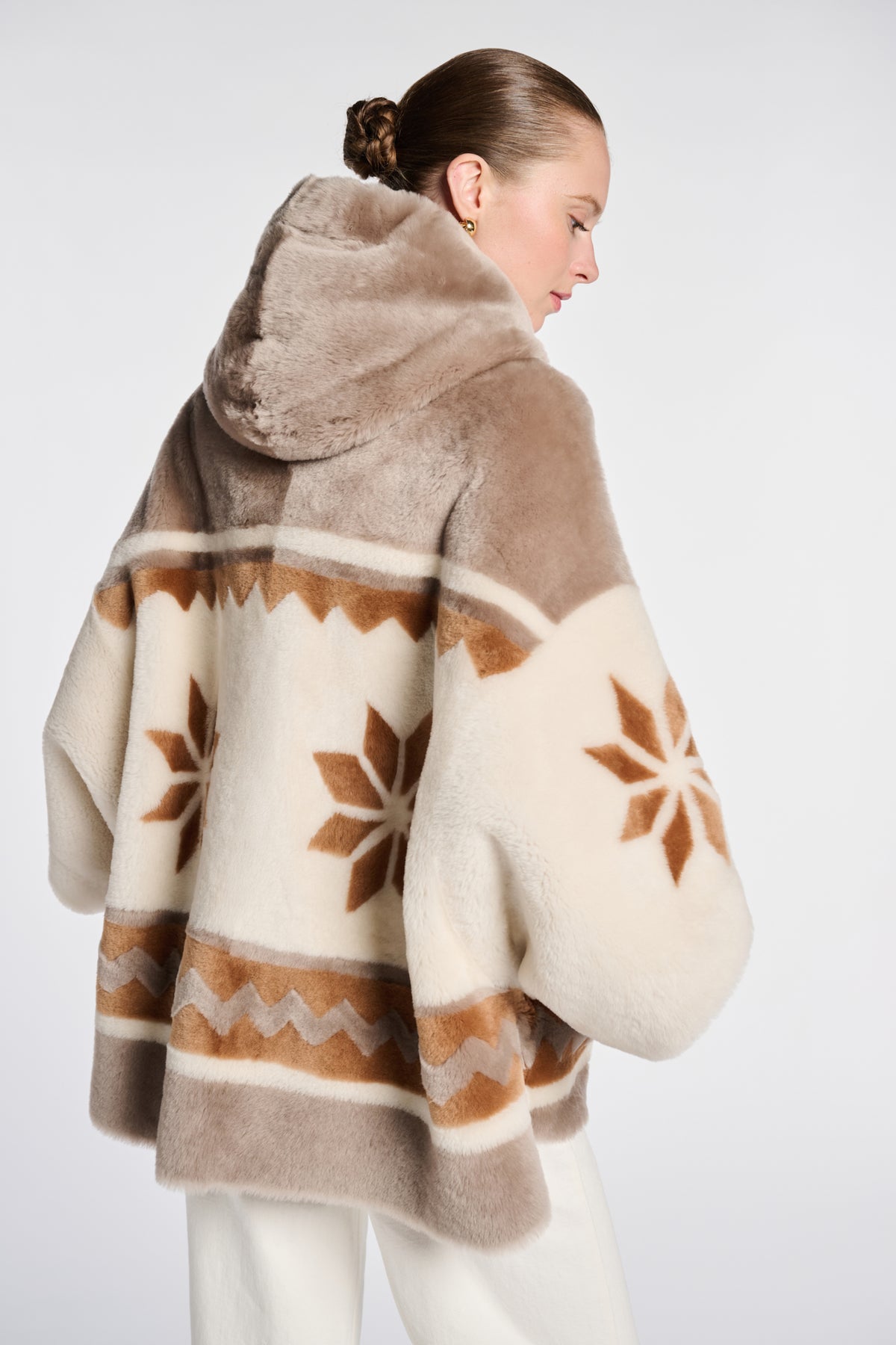Fur cape