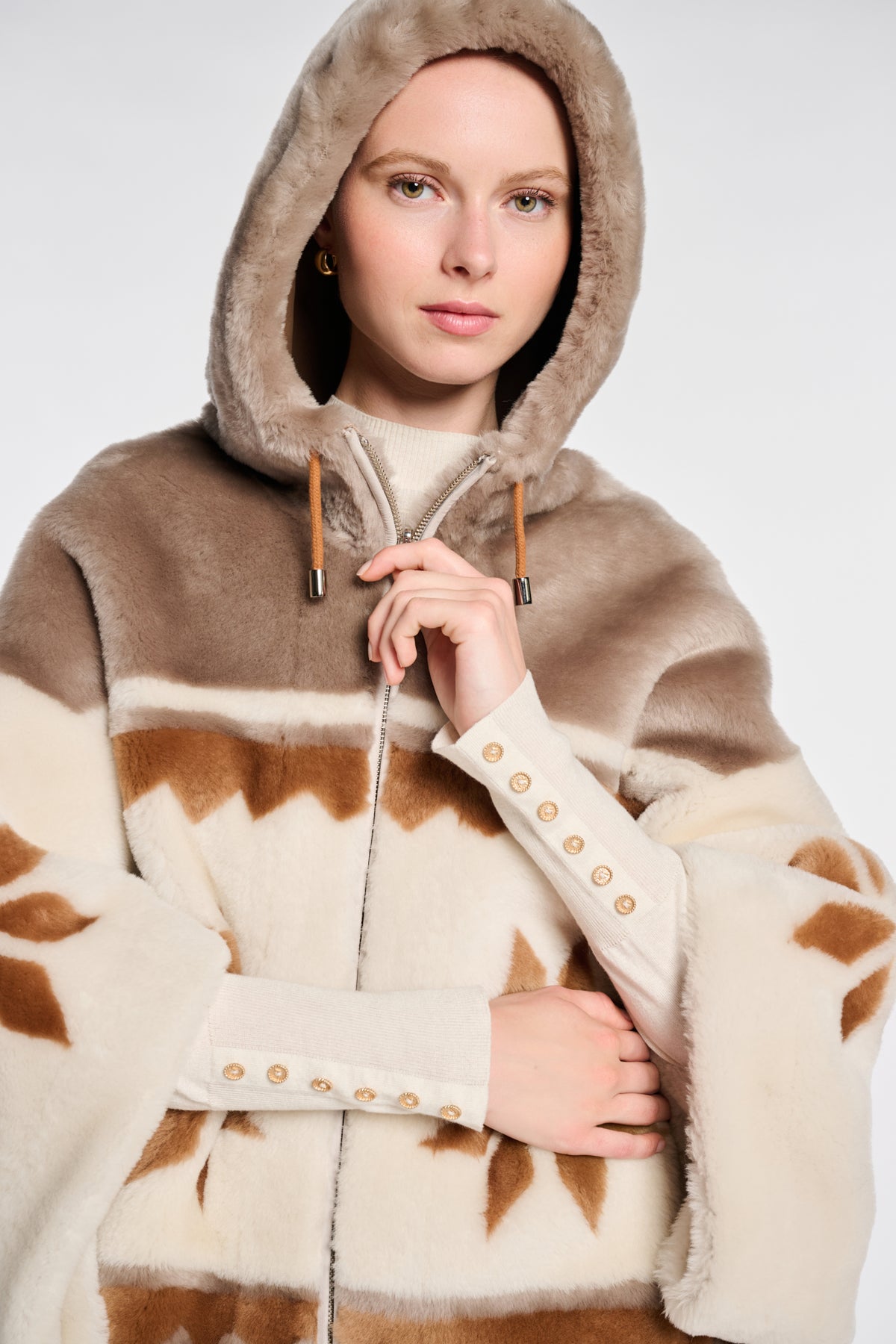 Fur cape