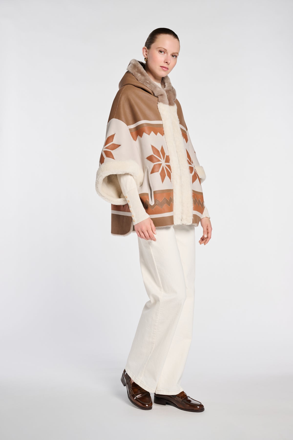 Fur cape