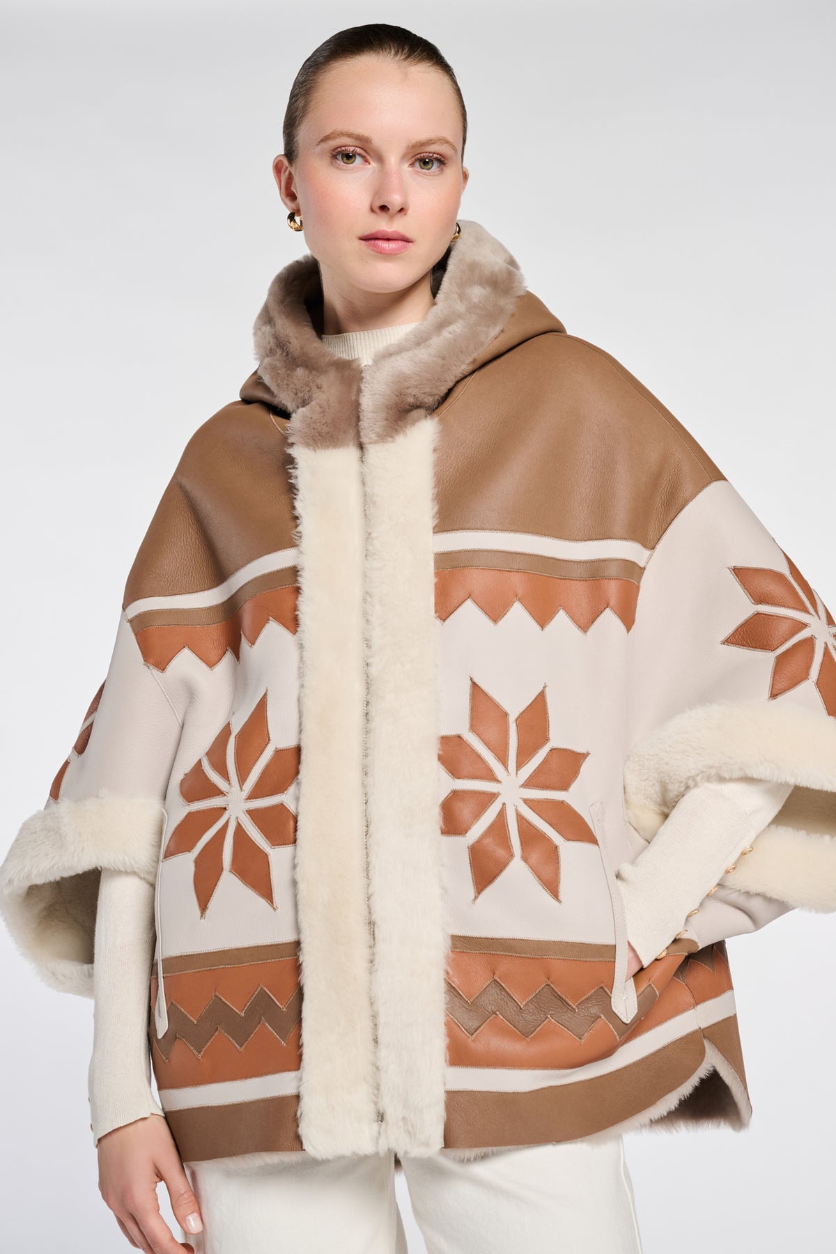 Fur cape