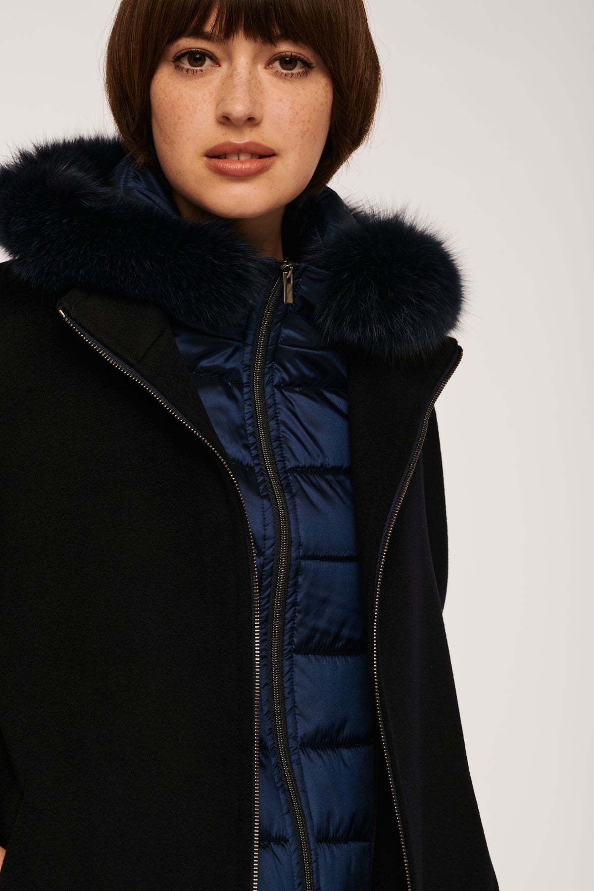 Manteau à capuche