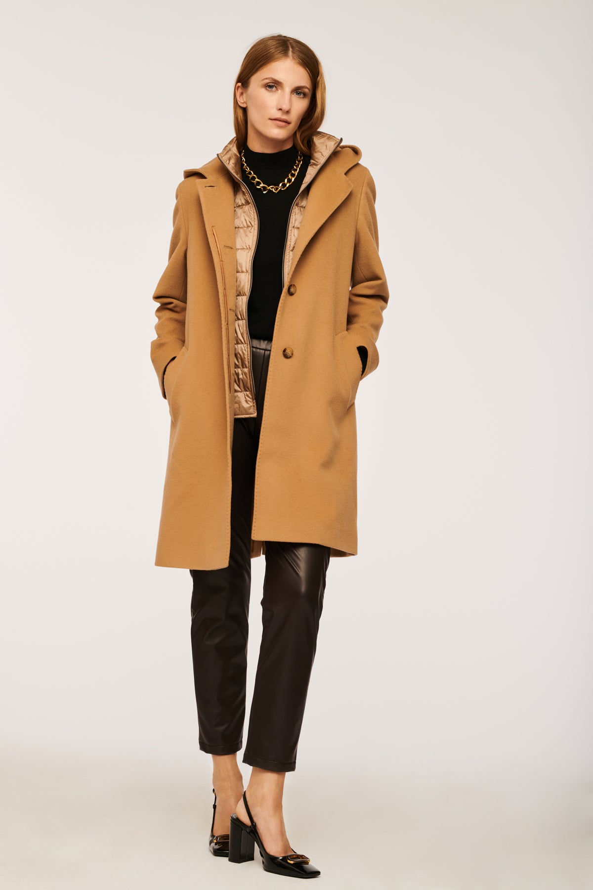 Manteau à capuche