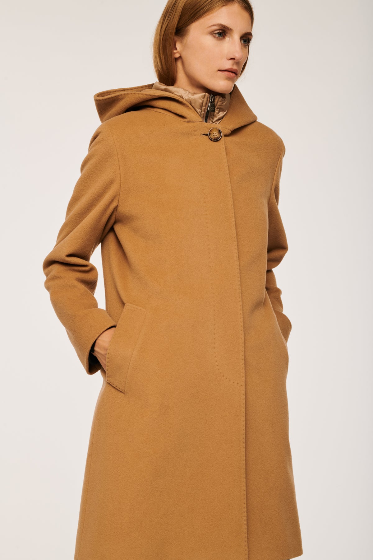 Manteau à capuche