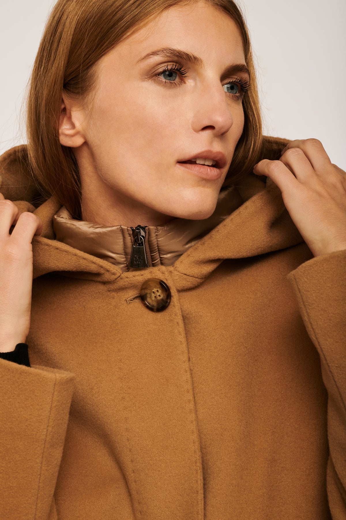Manteau à capuche