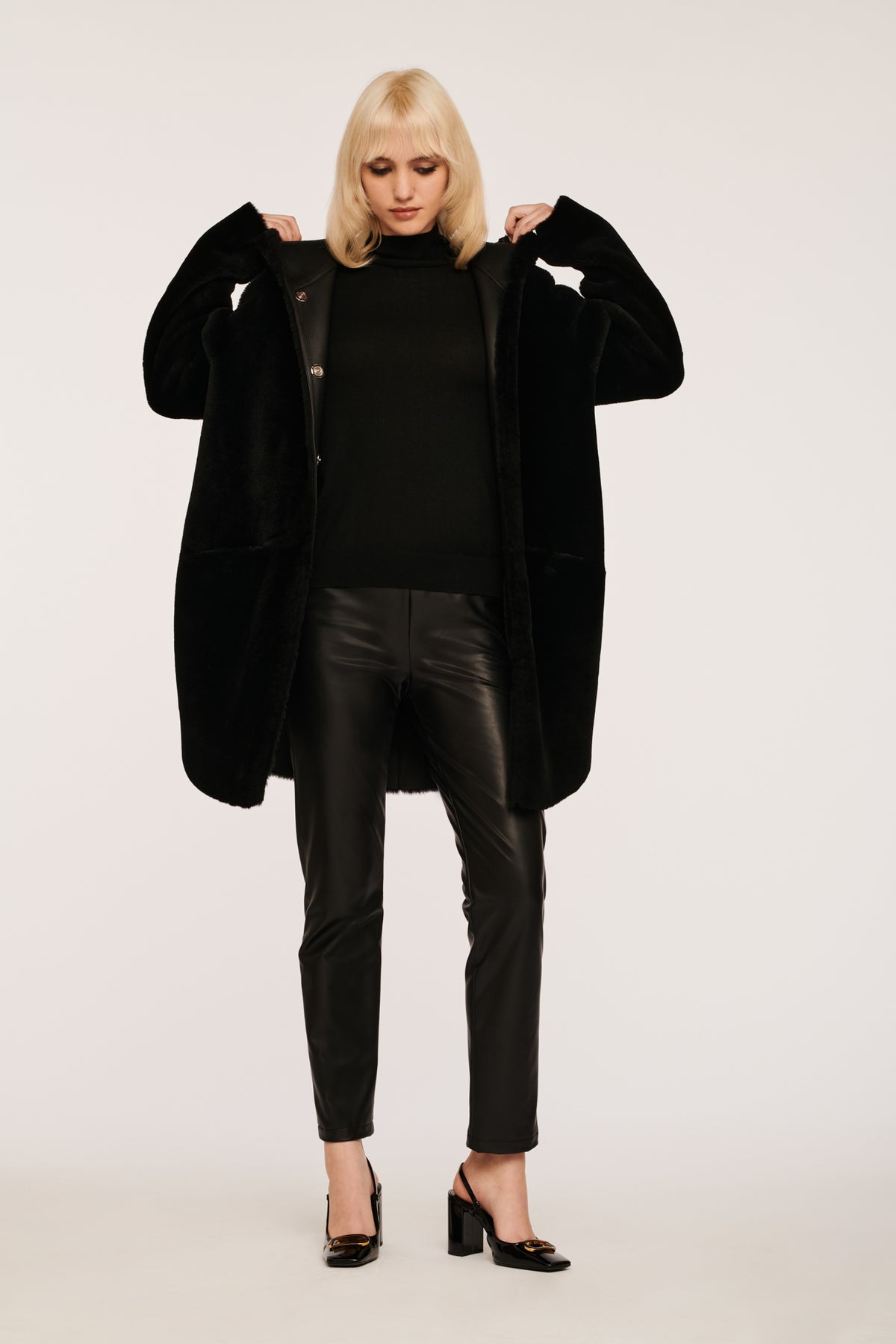 Manteau en fourrure Love