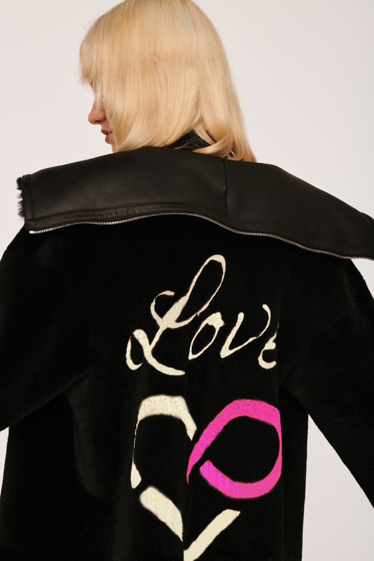 Manteau en fourrure Love