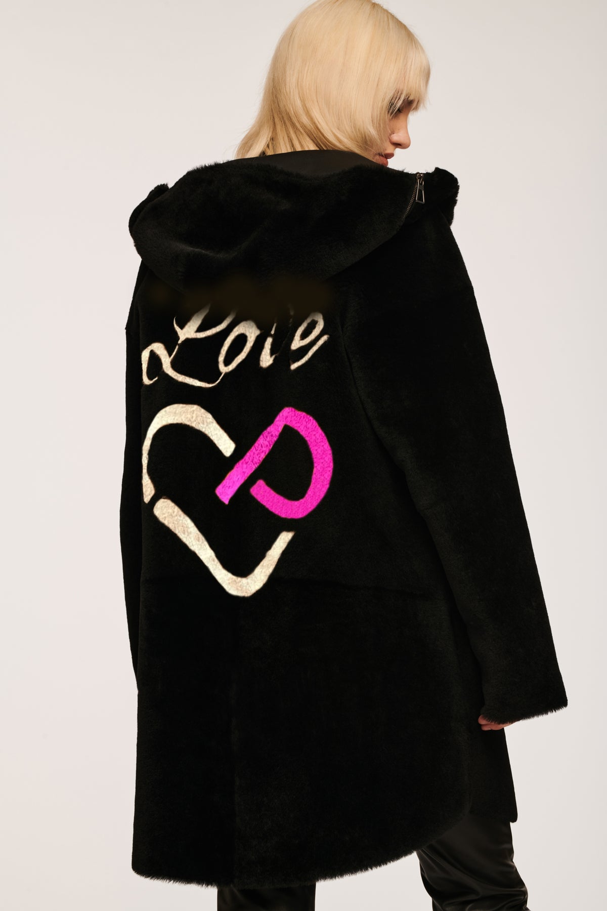 Manteau en fourrure Love