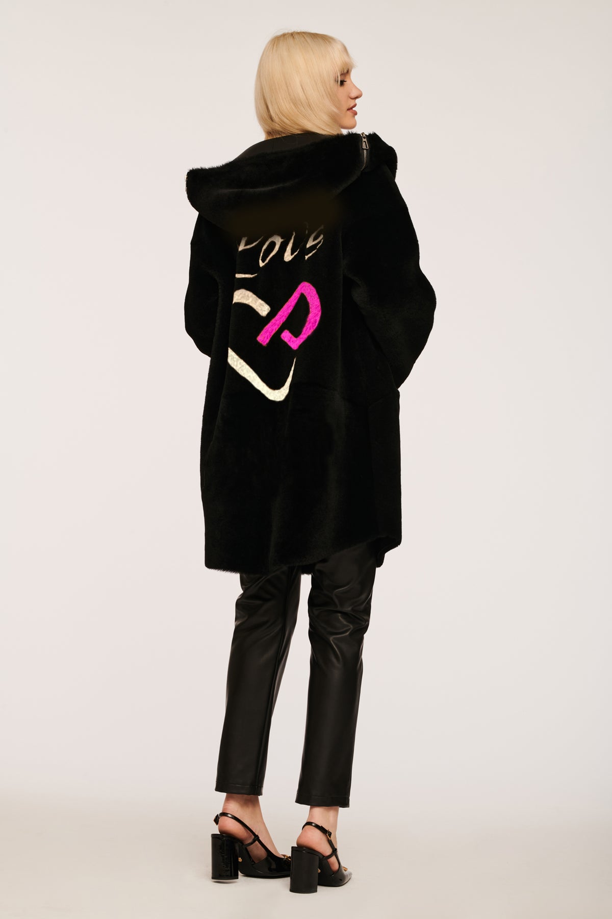 Manteau en fourrure Love