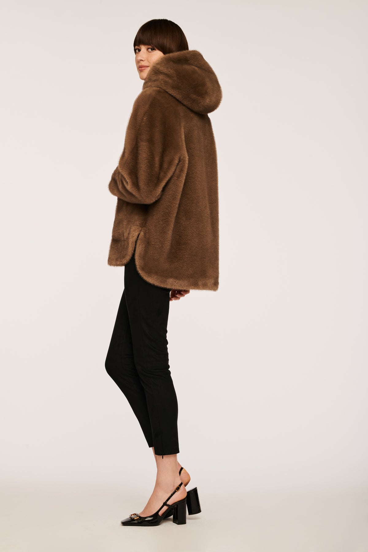Blouson en fourure vegan