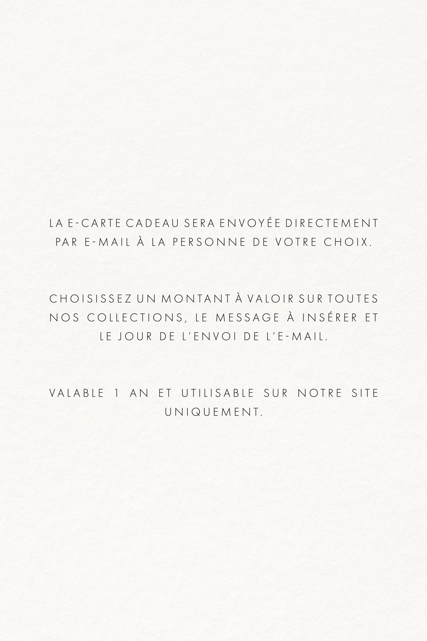 E-carte cadeau Weill