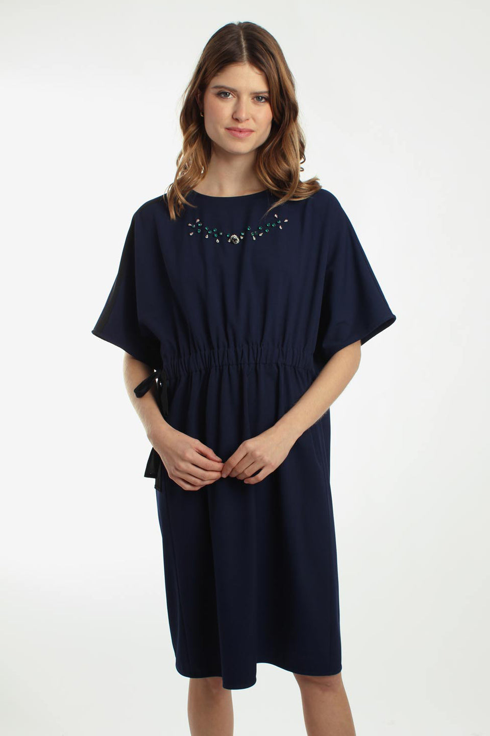 Robe manches courtes ajustable