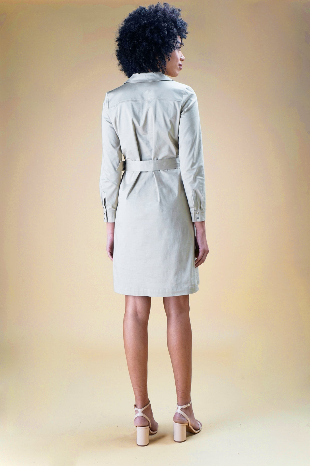 Cotton safari dress 