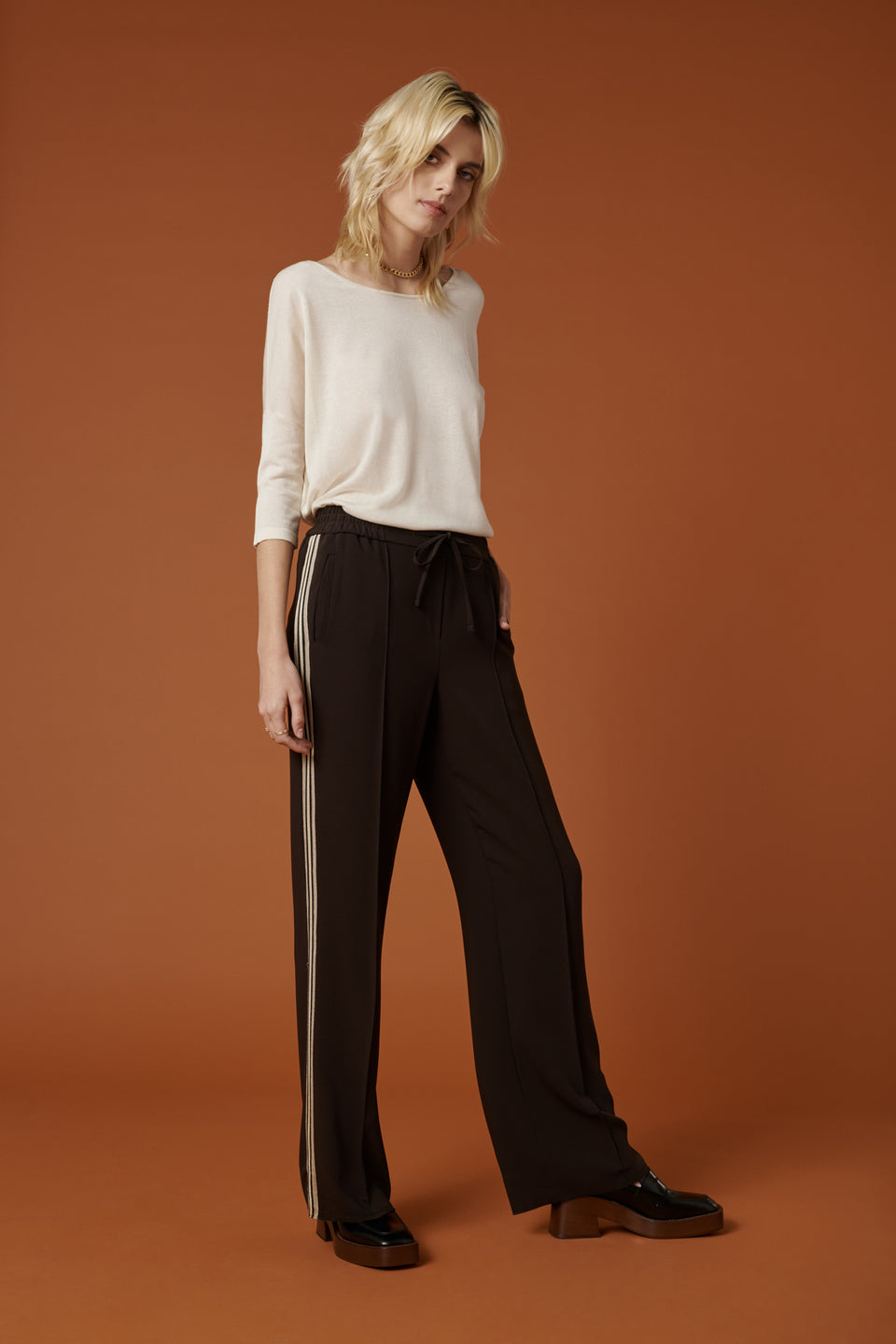 Pantalon de jogging en microfibre