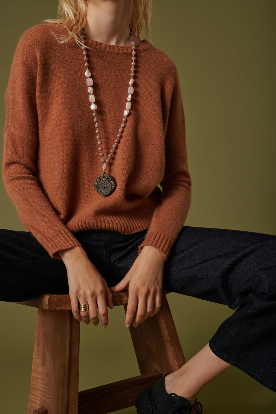 Collier jade