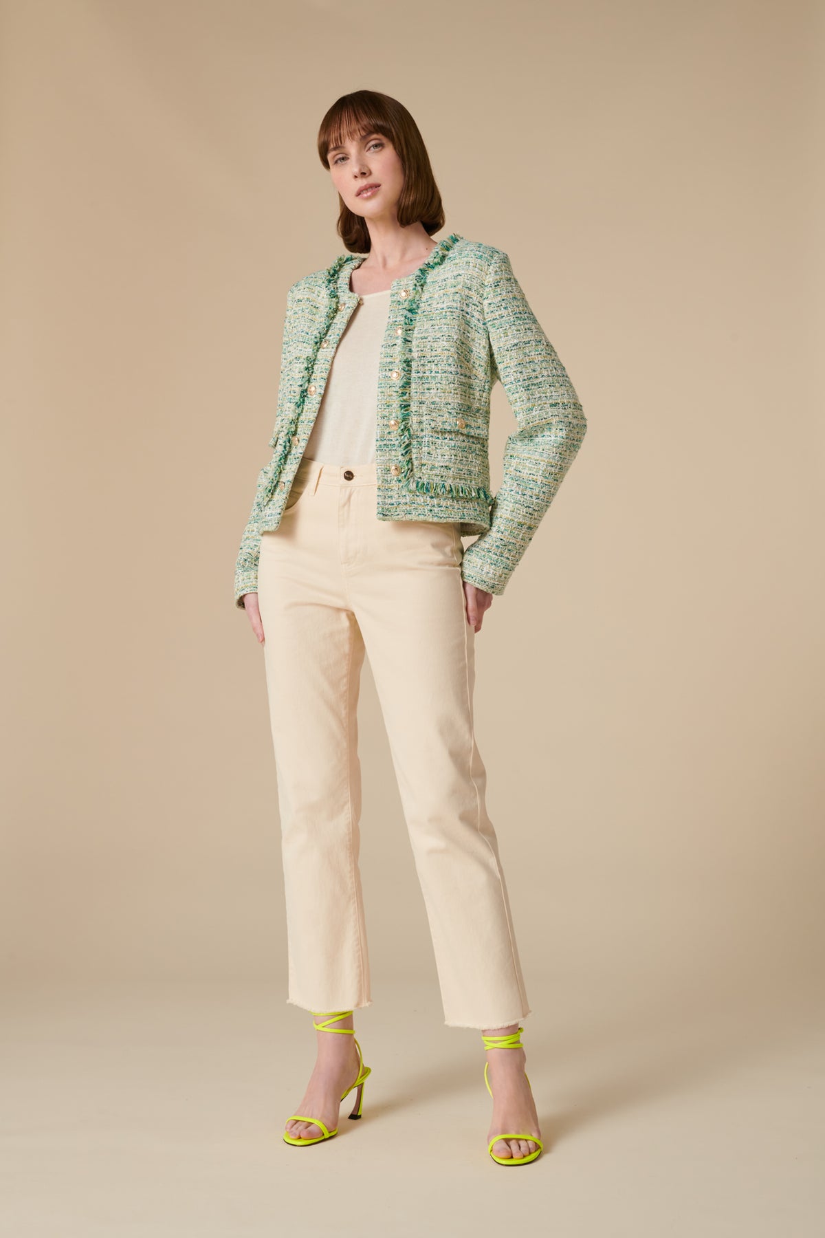 Veste en tweed