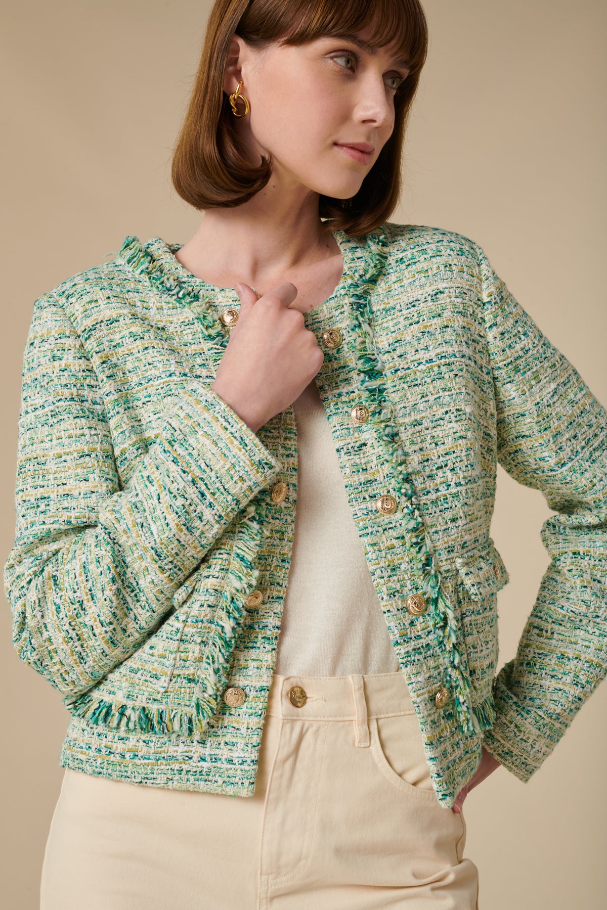 Veste en tweed