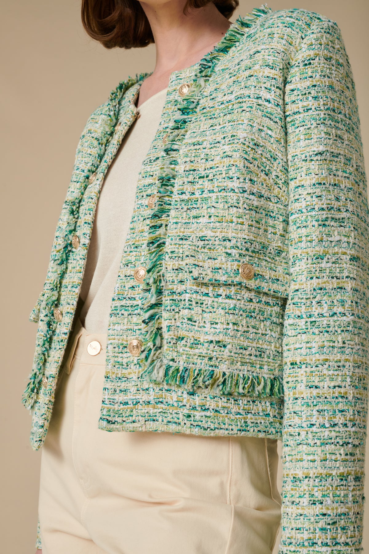 Veste en tweed